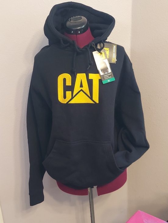 Caterpillar Other - Caterpillar Black Hoodie with Yellow CAT Logo.  Never Worn  More Than Worth It.